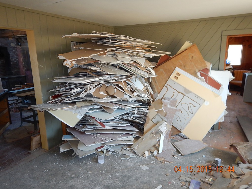 When I say "stacked to the ceiling", I'm not kidding.