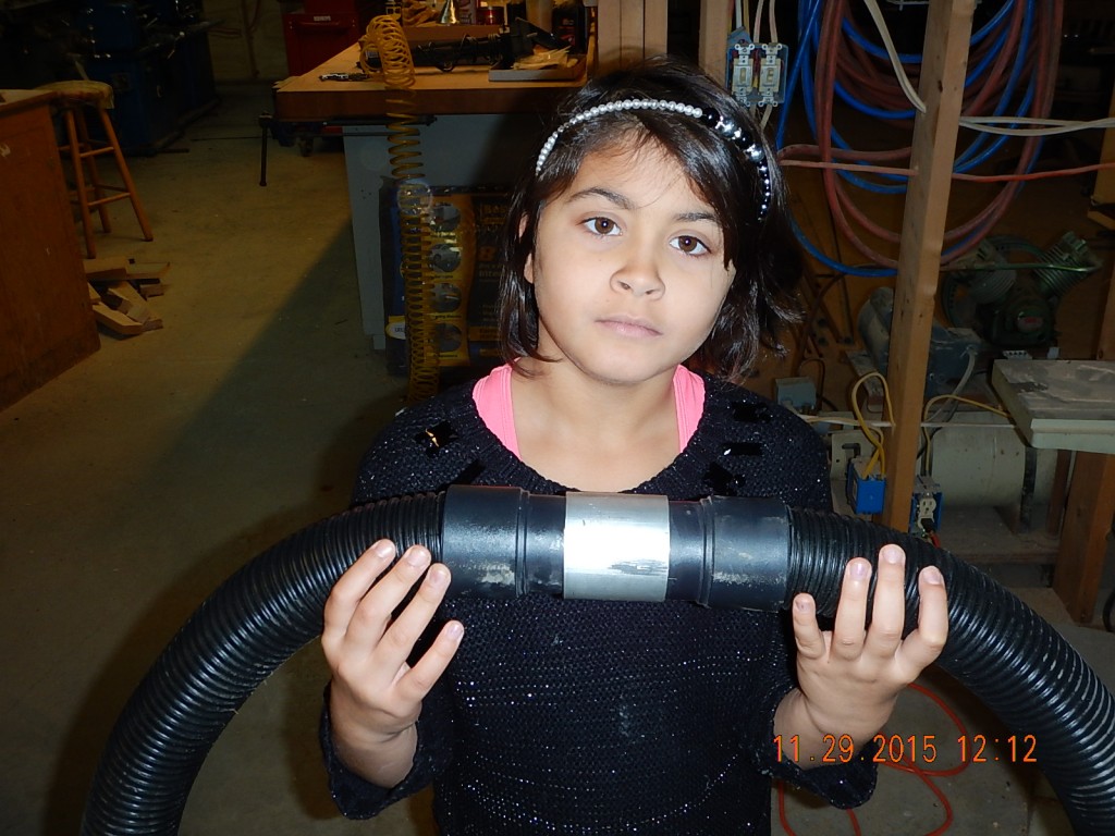 The coupling is sturdy, lightweight, and a good looking unit. And so is Suri.