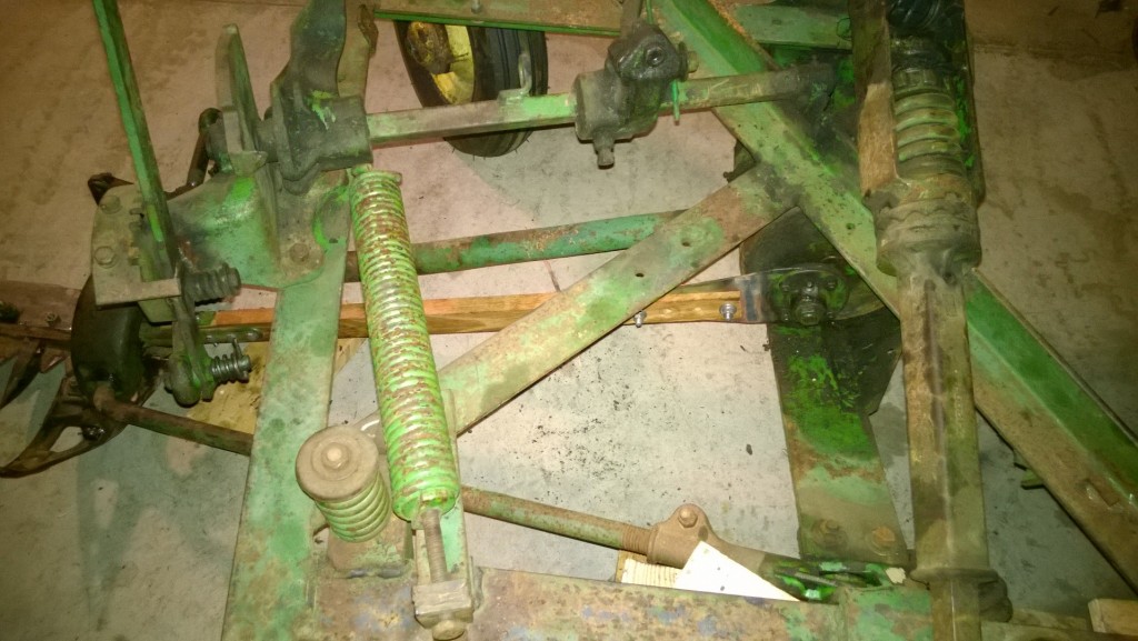 The wooden drive linkage is designed to break, if it has to. With my luck, it probably will.