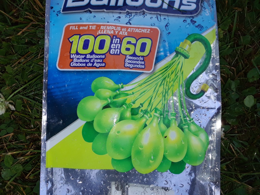 Kids have it easy these days and don't even have to blow up their own water balloons.  Here's a disposable manifold that fills up 20 self-sealing balloons at a time.